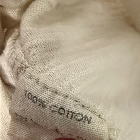 Magnolia Pearl Women Cream Heart Graphic Tee Size L - Picture 6 of 10